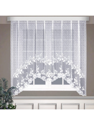 Классические шторы Merrilyn цвет: белый (250х160 см - 1 шт)