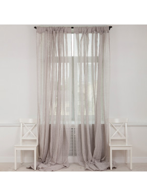 Классические шторы Curtain Line цвет: какао (250х310 см - 1 шт)
