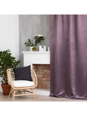 Классические шторы Классика цвет: фиолетовый