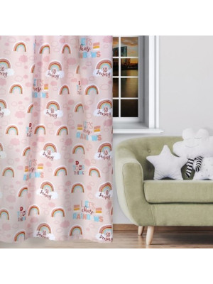 Классические шторы Pink Rainbow (145х260 см - 1 шт)