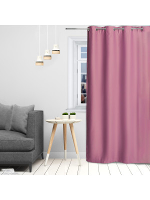 Классические шторы Этель цвет: фиолетовый (270х300 см - 1 шт)