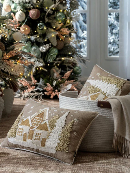 Декоративная подушка новогодняя Магикаль (35х50 (1 шт))