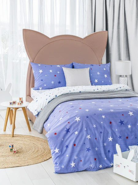 Детское постельное белье Звездочка (простыня на резинке)