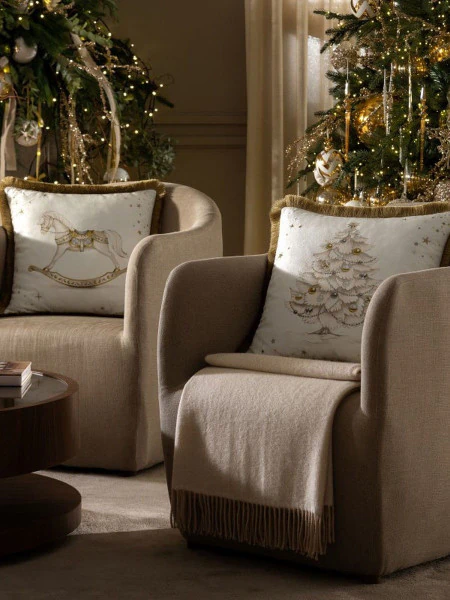 Декоративная подушка новогодняя Селестия (45х45 (1 шт))