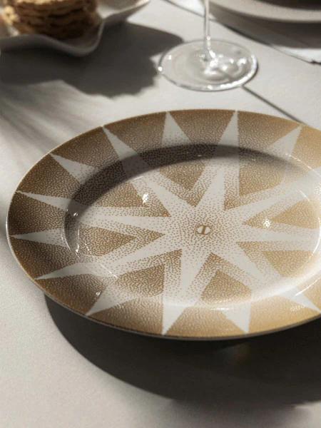 Тарелка новогодняя сервировочная Селестия (30 см)