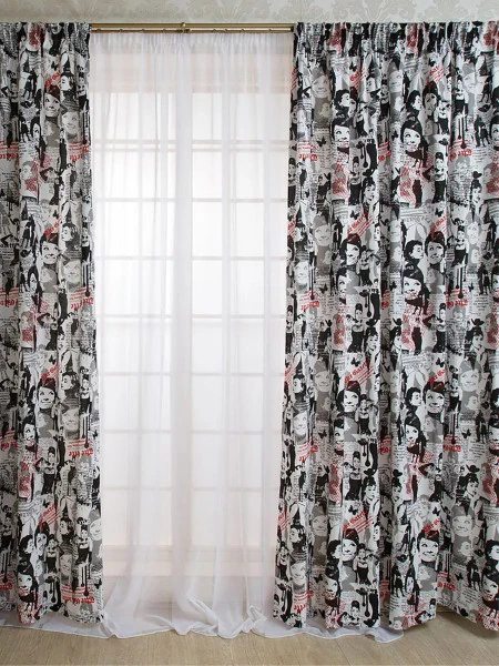 Комплект штор Одри (200х260 см - 2 шт)