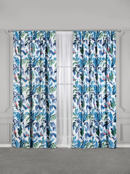 Портьера Мадагаскар (200х270 см - 1 шт)