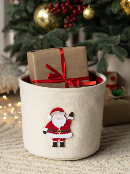Корзина для хранения новогодняя Юлети (25х20 см)