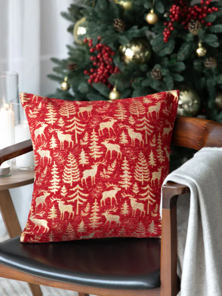 Декоративная подушка новогодняя Ларэнна (45х45 (1 шт))