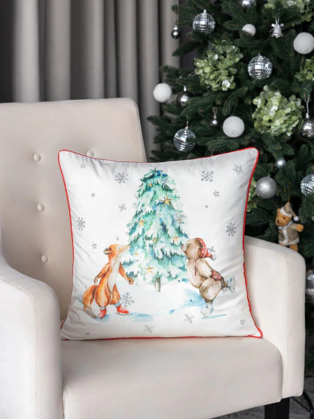 Декоративная подушка новогодняя Брасо (45х45)