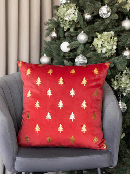 Декоративная подушка новогодняя Наталициа (45х45 (1 шт))