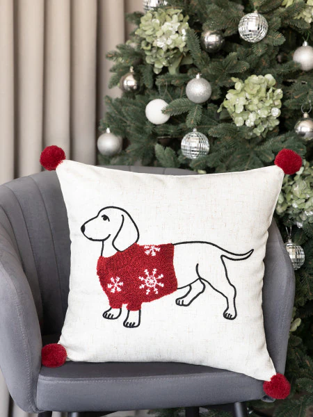 Декоративная подушка новогодняя Канэ (45х45 (1 шт))