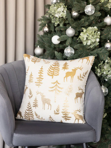 Декоративная подушка новогодняя Ларэнна (45х45 (1 шт))