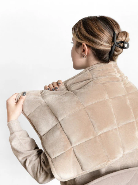 Утяжеленное мини одеяло Минки