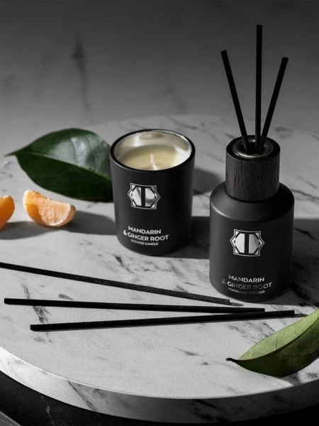 Набор ароматов для дома Мандарин и имбирь (50 мл, 50 г)