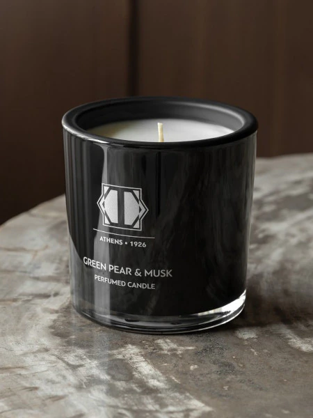 Свеча парфюмированная Зеленая груша и мускус (330 г)