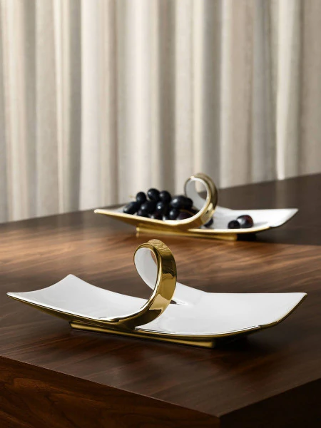 Блюдо для закусок Бинош (33х18х14 см)