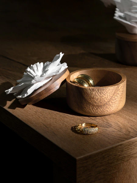 Шкатулка Гибискус (8 см)