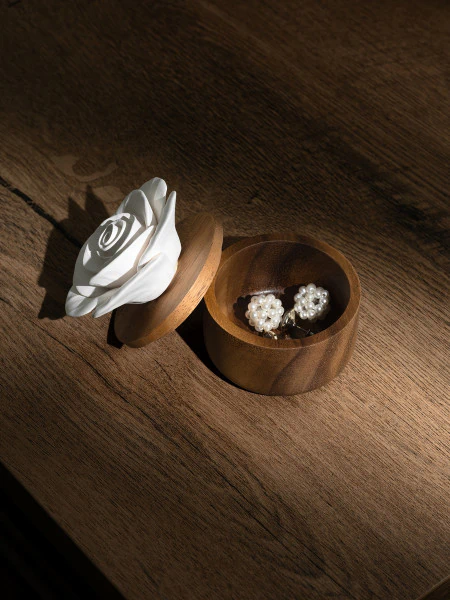 Шкатулка Гардения (8 см)