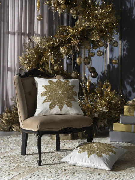 Декоративная подушка новогодняя Шайнитта (45х45 (1 шт))