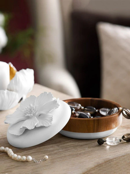 Шкатулка для украшений Гибискус (15 см)