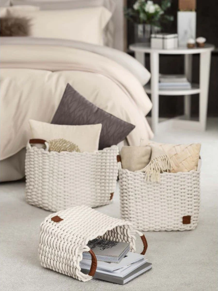 Набор корзин для хранения Талита (39х31х33 см,34х27х30 см,30х22х28 см)