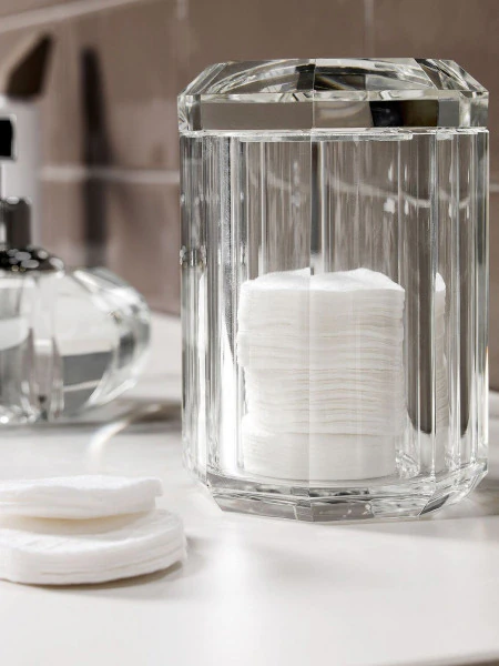 Ваза для ватныx дисков Уильям (9х9х14 см)