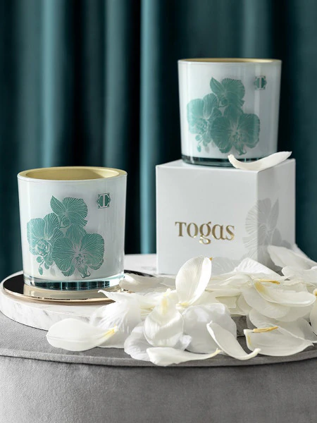 Свеча Шафран и мед (330 г)