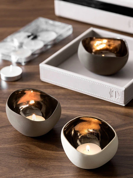 Набор подсвечников Массе (8х9х3 см - 3 шт)