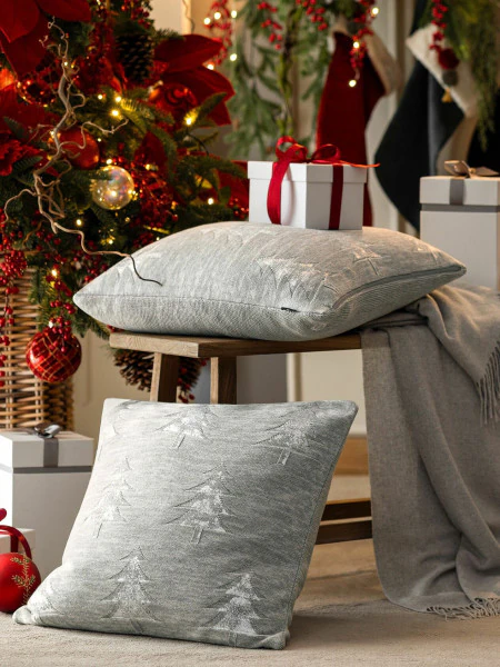 Декоративная подушка новогодняя Лемансо (50х50)