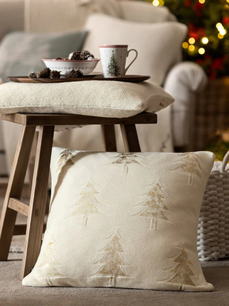 Декоративная подушка новогодняя Лемансо (50х50)
