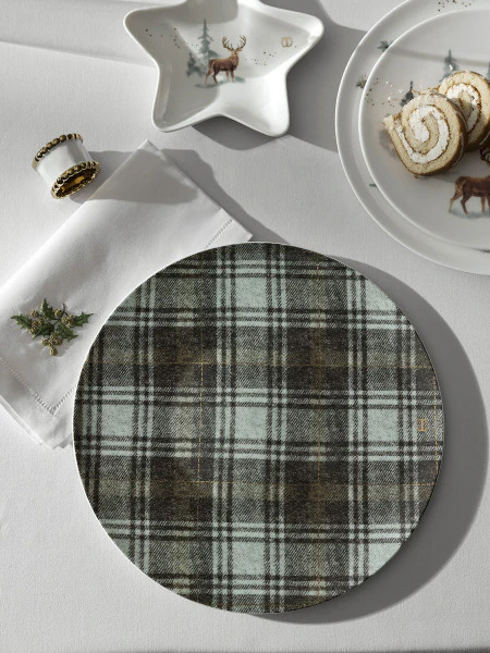 Тарелка сервировочная новогодняя Сноуви (31 см)