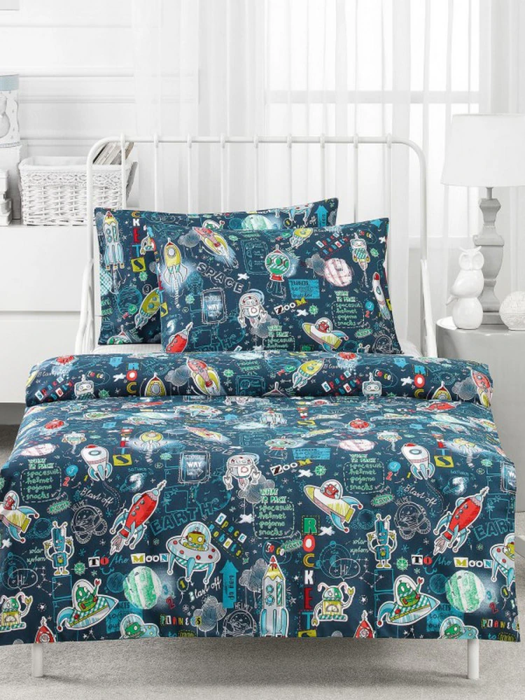 Детское постельное белье Космик (для новорожденных)