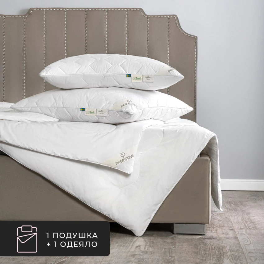 Набор 1 одеяло + 1 подушка Cotton (200х220, 70х70)