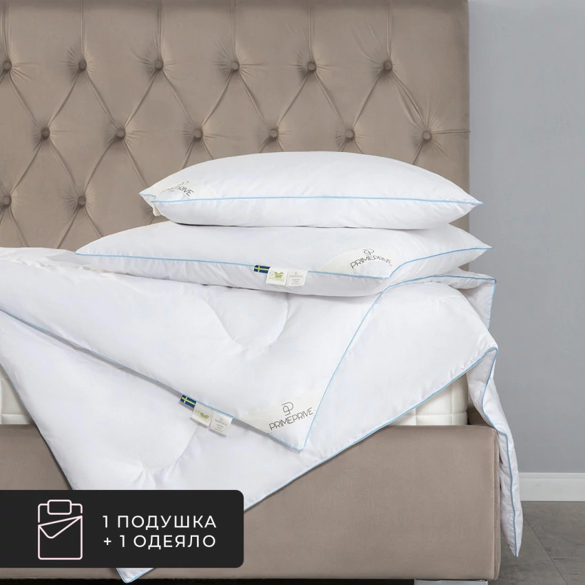 Набор 1 одеяло + 1 подушка Linen (140х205, 70х70)