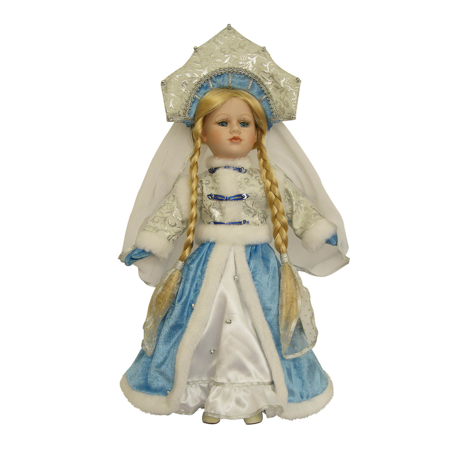 

{} Фигурка Снегурочка С Фатой (40 см)