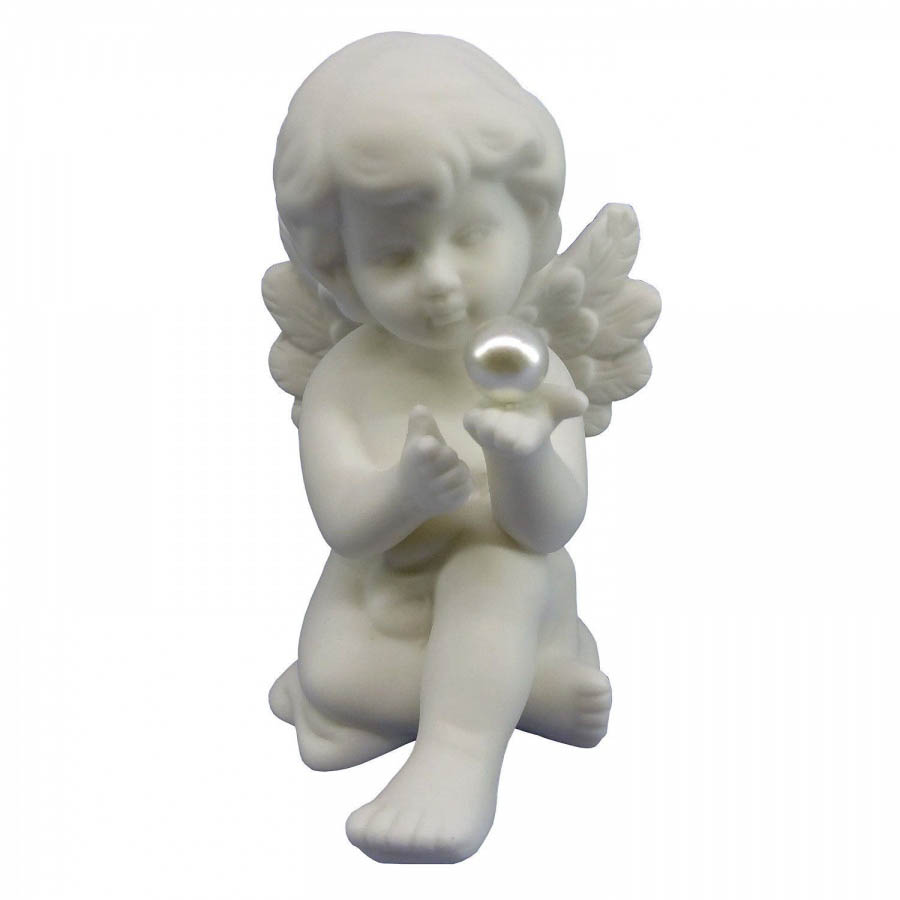 

{} Фигурка Ангел С Жемчужиной (9 см - 6 шт)