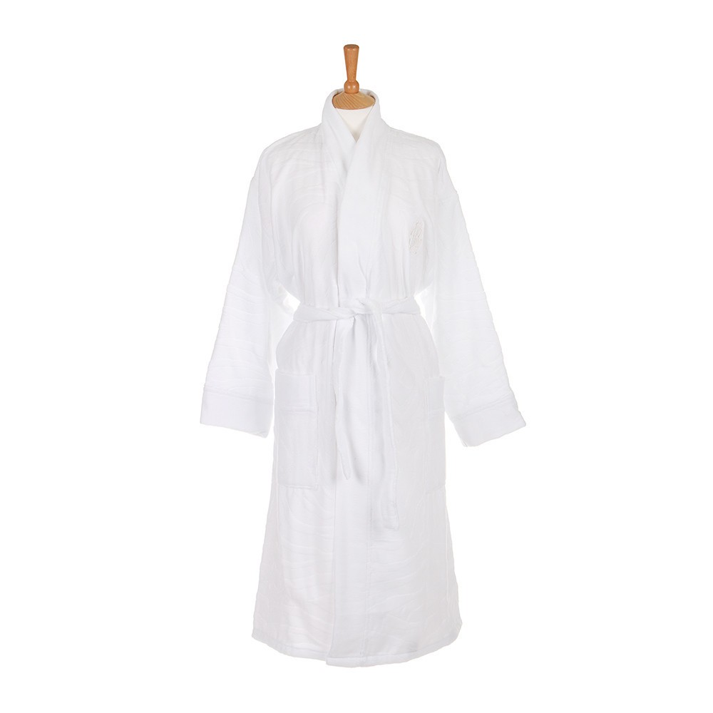 Банный халат Zebrona цвет: белый (2XL) Roberto Cavalli