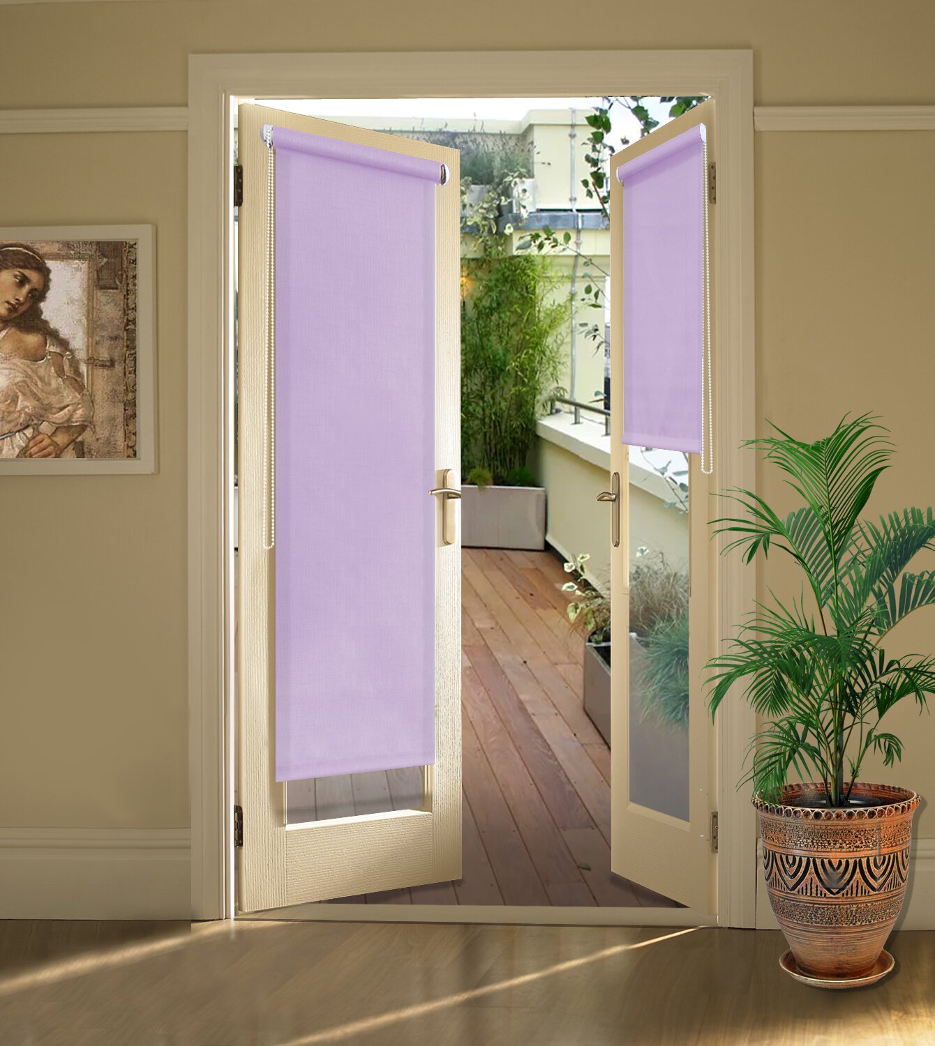 Рулонные шторы Lari Цвет: Фиолетовый, размер {}{} esc459876 - фото 1