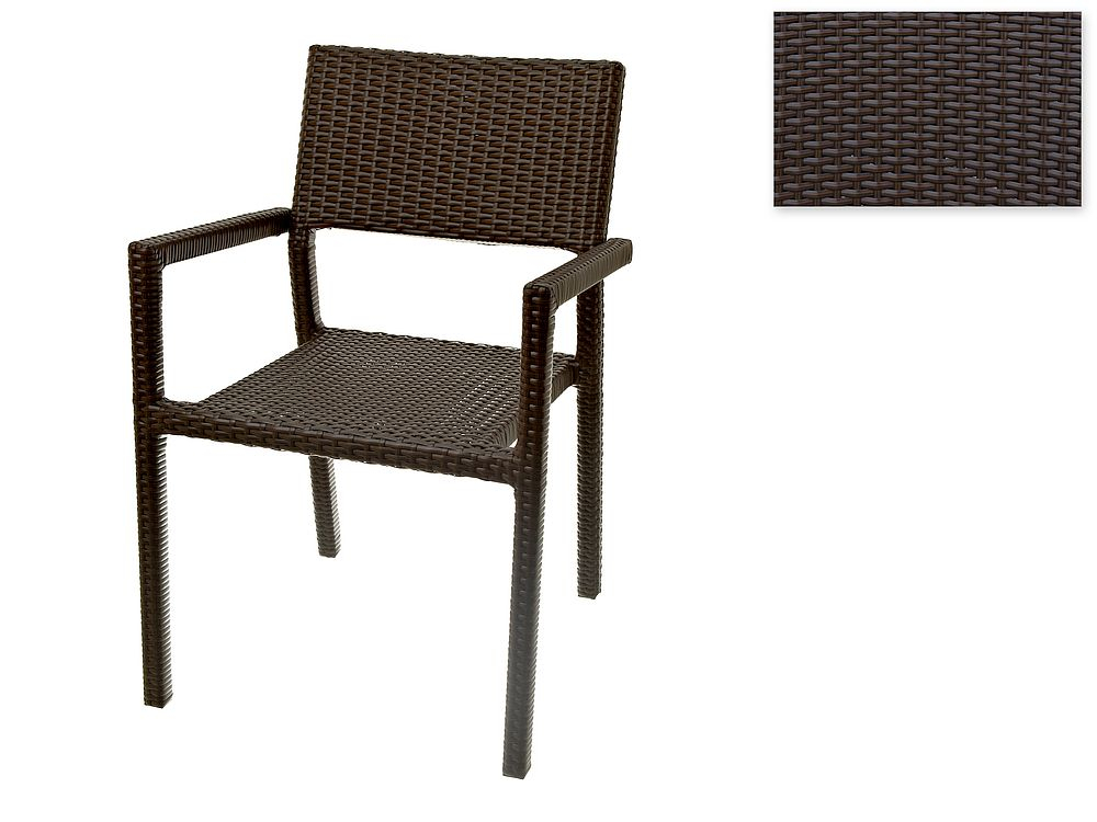 Кресло Blandford (56х60х82 см), размер 56х60х82 см, цвет коричневый