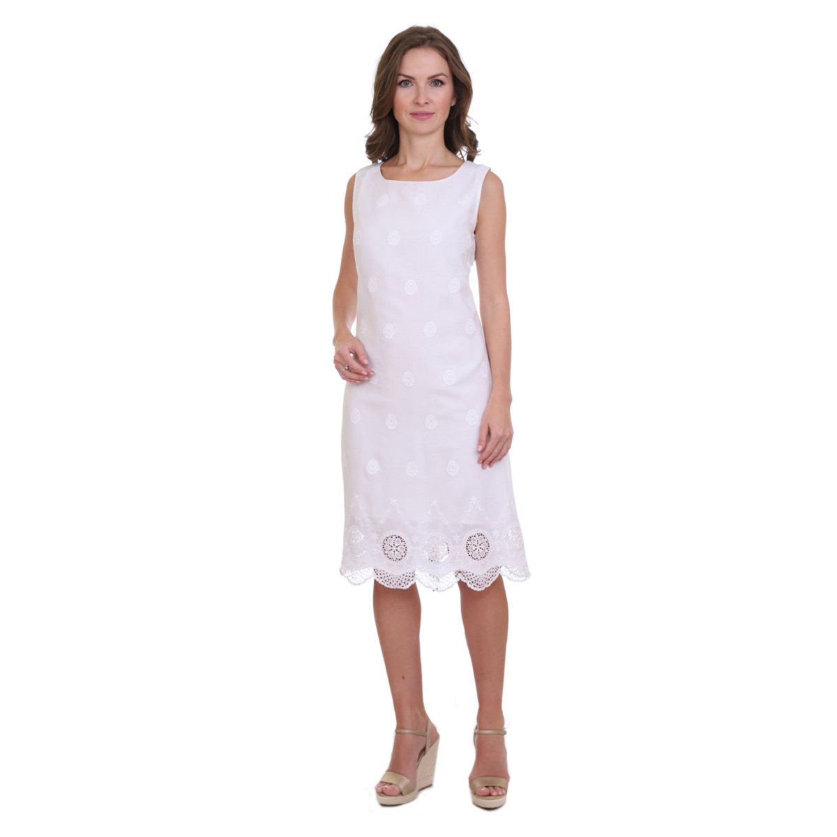 Платье Cameron Цвет: Белый (46) gng464919 Платье Cameron Цвет: Белый (46) - фото 1