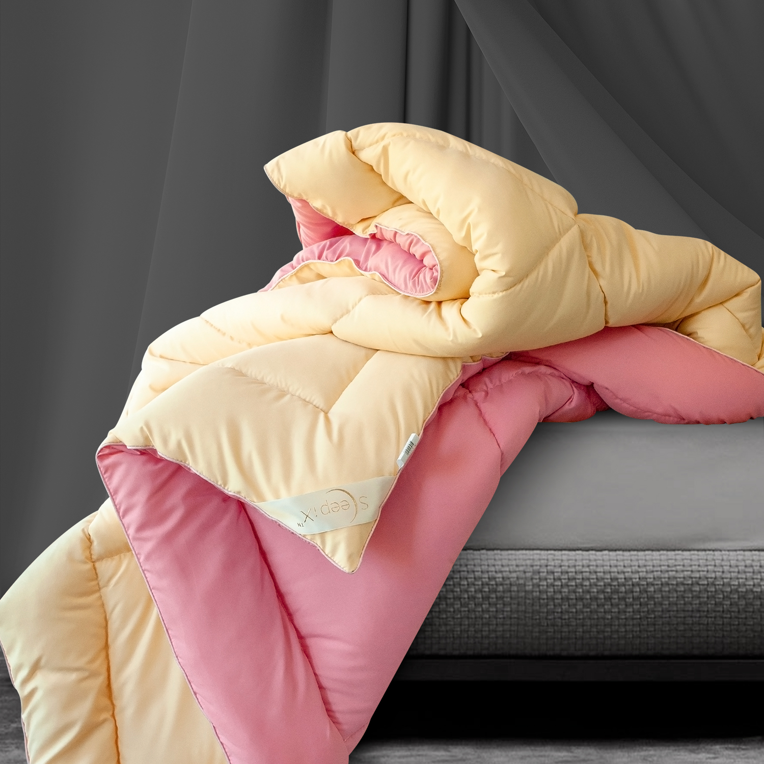 Одеяла Sleep iX Одеяло MultiColor цвет: бежевый, розовый (200х220 см)