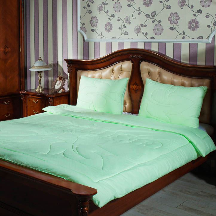 Одеяло Denian Цвет: Светло-Зеленый (200х220 см), размер 200х220 см pve319142 Одеяло Denian Цвет: Светло-Зеленый (200х220 см) - фото 1