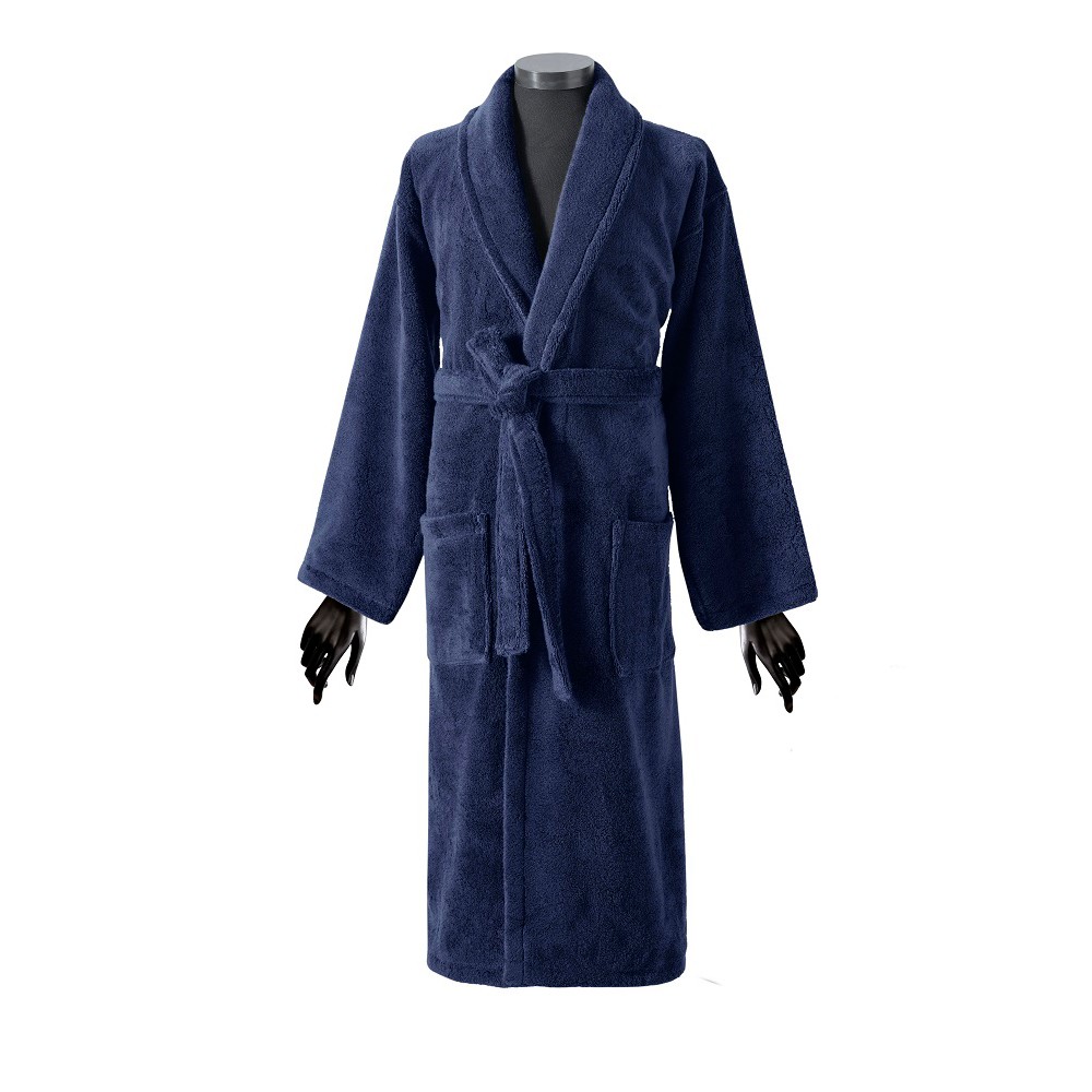 Банный халат Mora цвет: синий (XL)