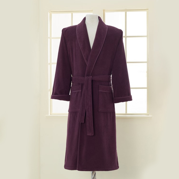 Банный халат Lord цвет: фиолетовый (M)