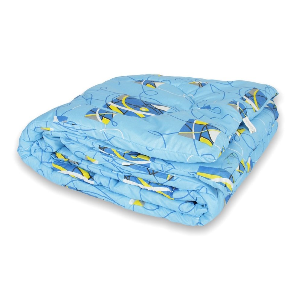 Одеяло Vera, микроволокно в сатине, легкое (140х205 см), размер 140х205 см, цвет голубой avt747422 Одеяло Vera, микроволокно в сатине, легкое (140х205 см) - фото 1