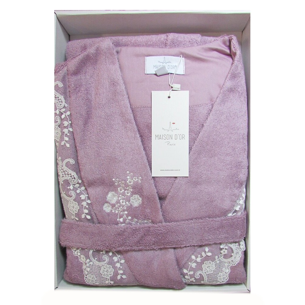 Банный халат Neria цвет: фиолетовый (S)