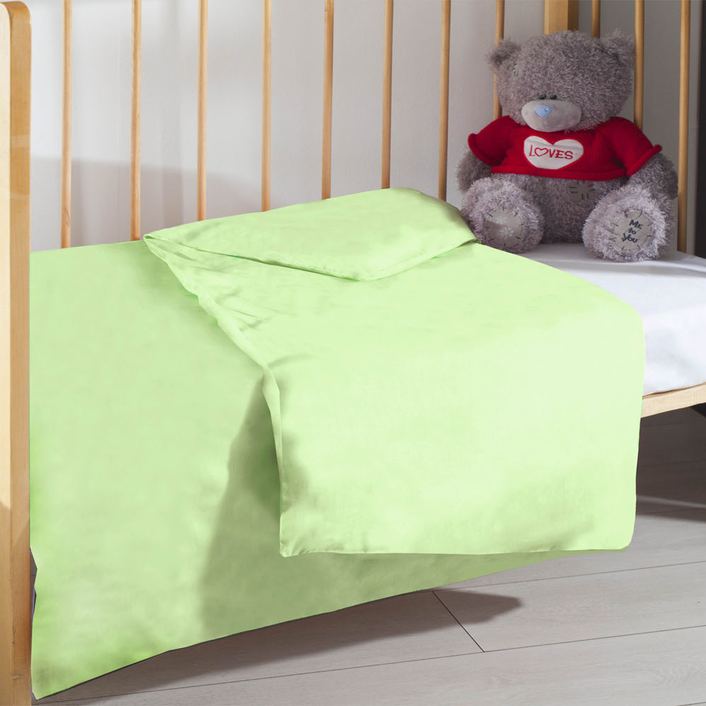 Детский пододеяльник Clair цвет: светло-зеленый (150х200 см), размер 150х200 см pve883412 Детский пододеяльник Clair цвет: светло-зеленый (150х200 см) - фото 1