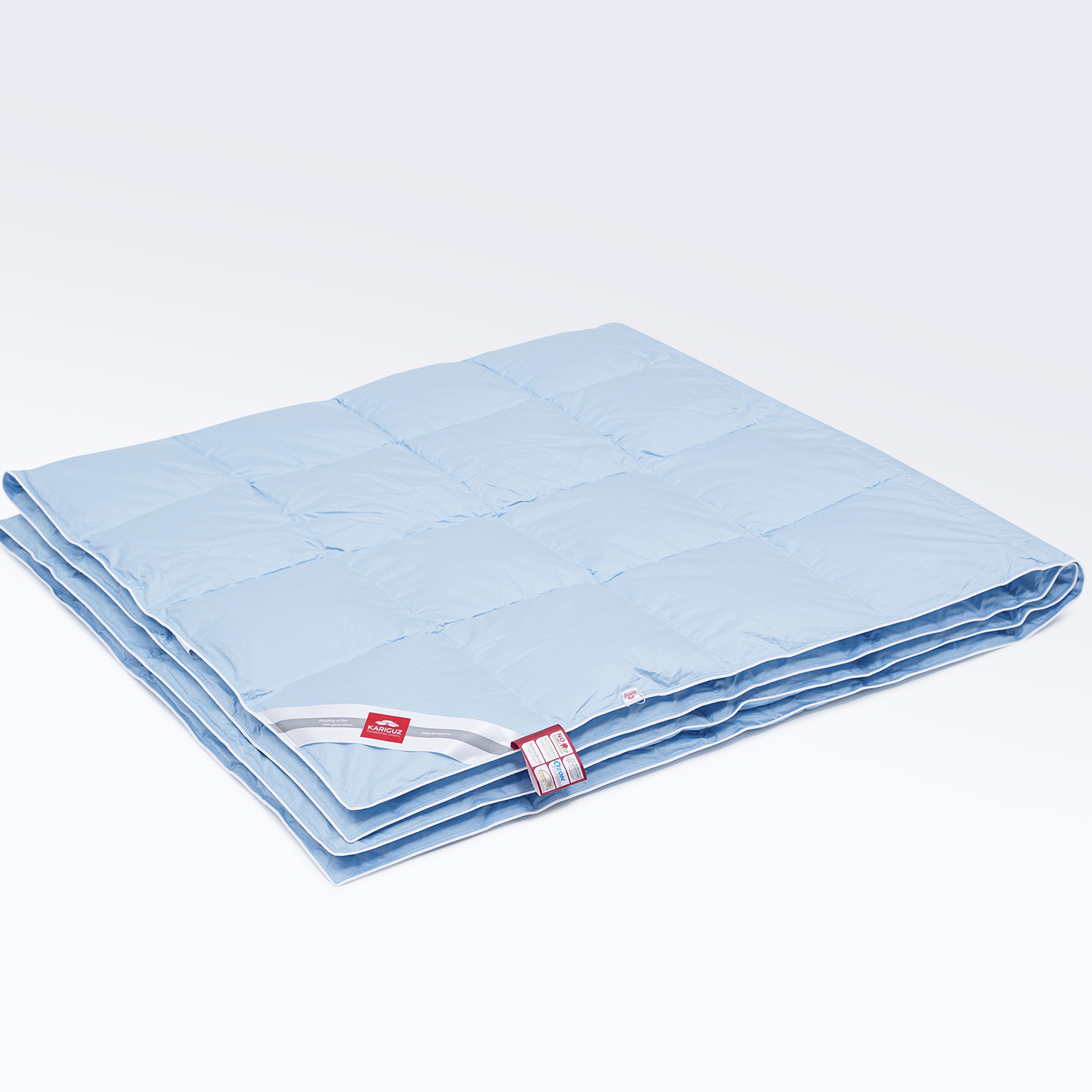 Одеяло Kariguz Лёгкое (200х220 см), размер 200х220 см, цвет голубой kuz503188 Одеяло Kariguz Лёгкое (200х220 см) - фото 1