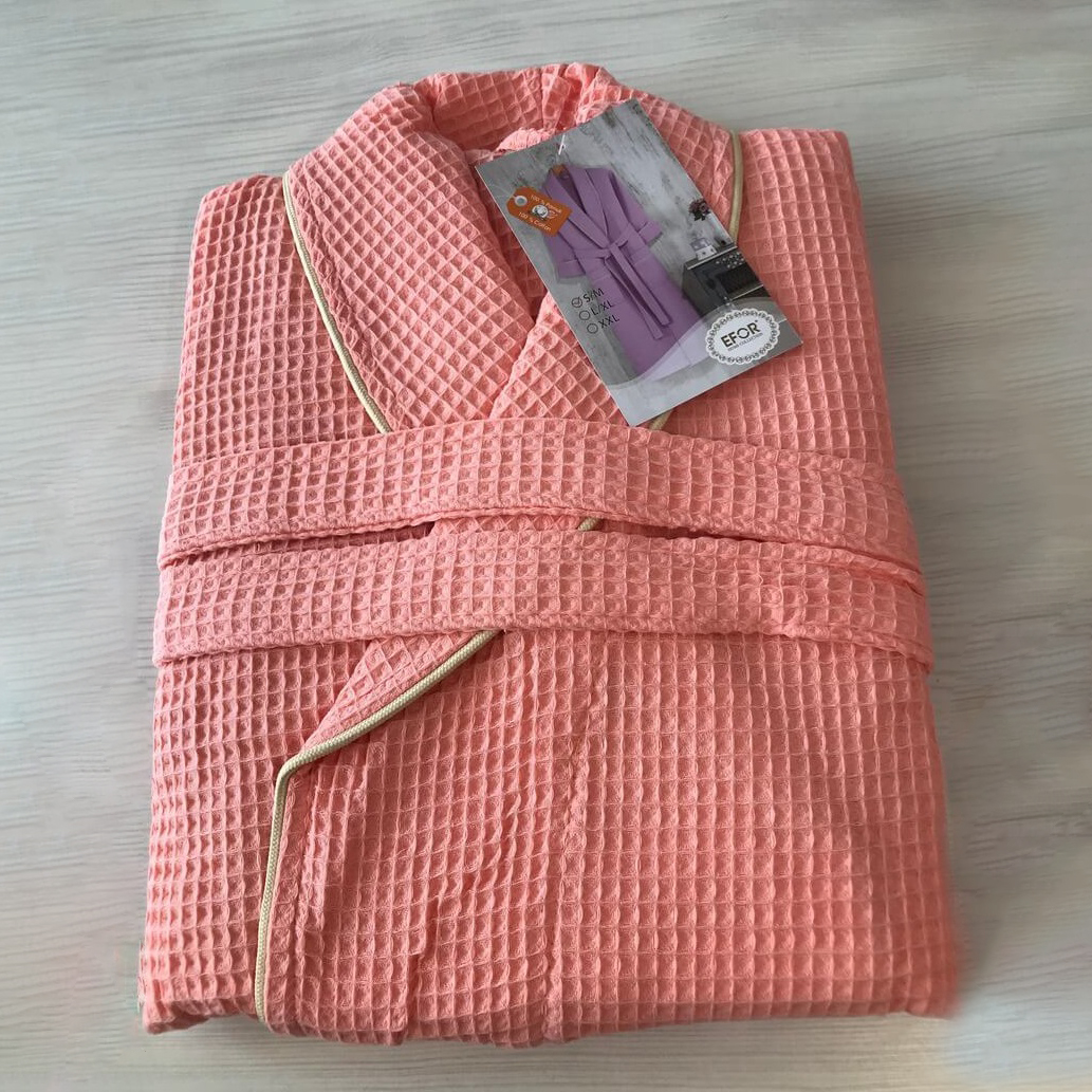 Банный халат Sofi цвет: персиковый (S-M)